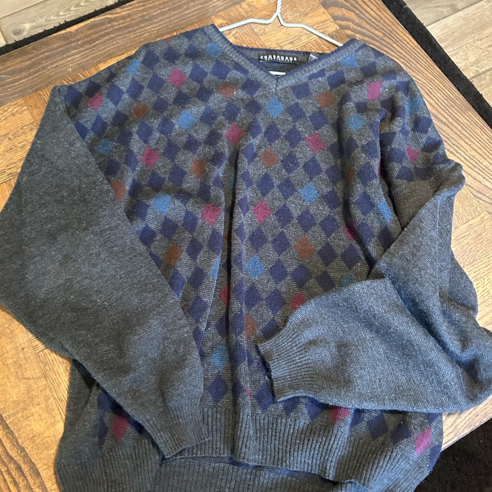 Large men’s dress sweater consensus brand